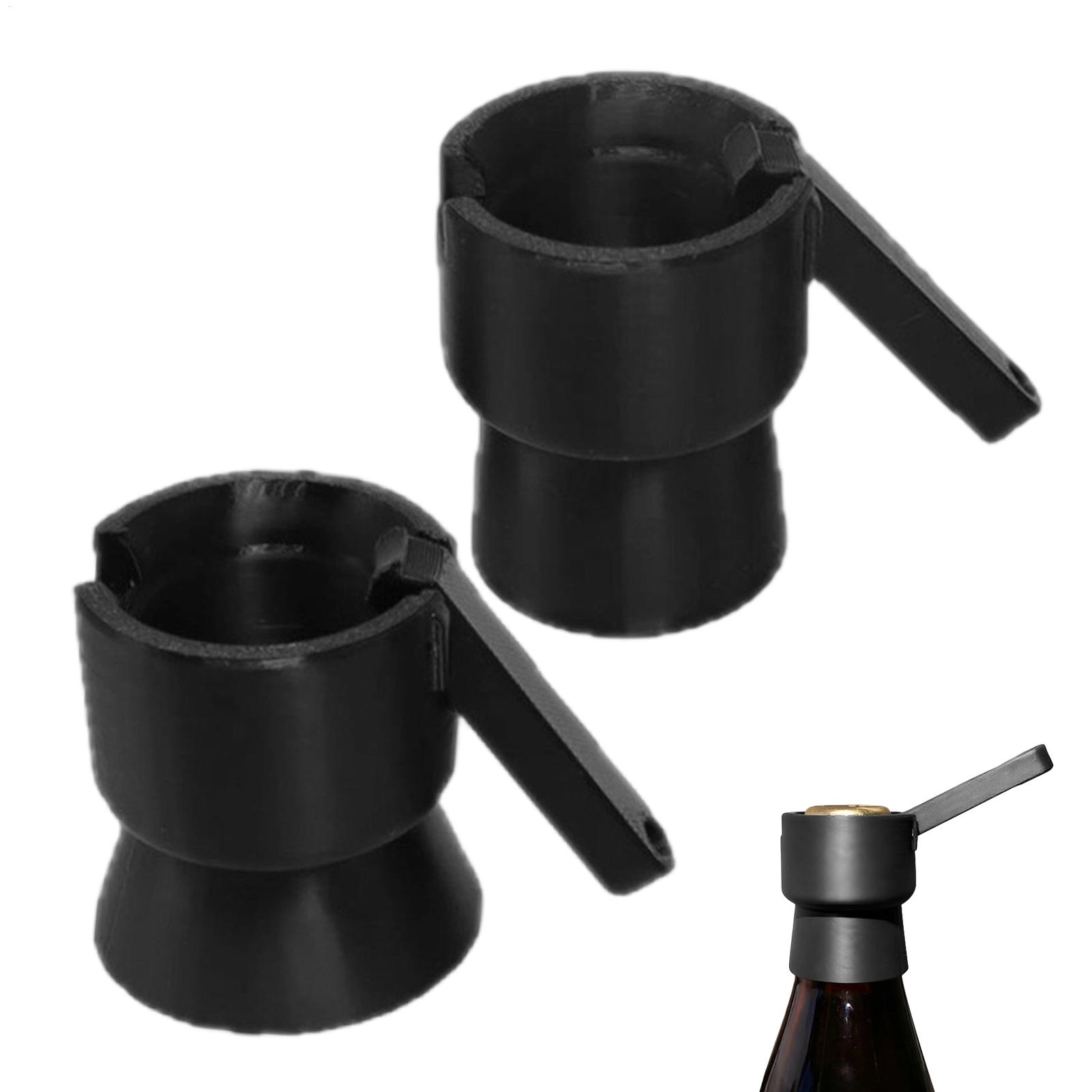 Kitchen Gadgets Home Party - 面白いボトルオープナー プッシュダウン式ビールキャップランチャー シューター クリエイティブガジェット コレクターリムーバー 家庭用