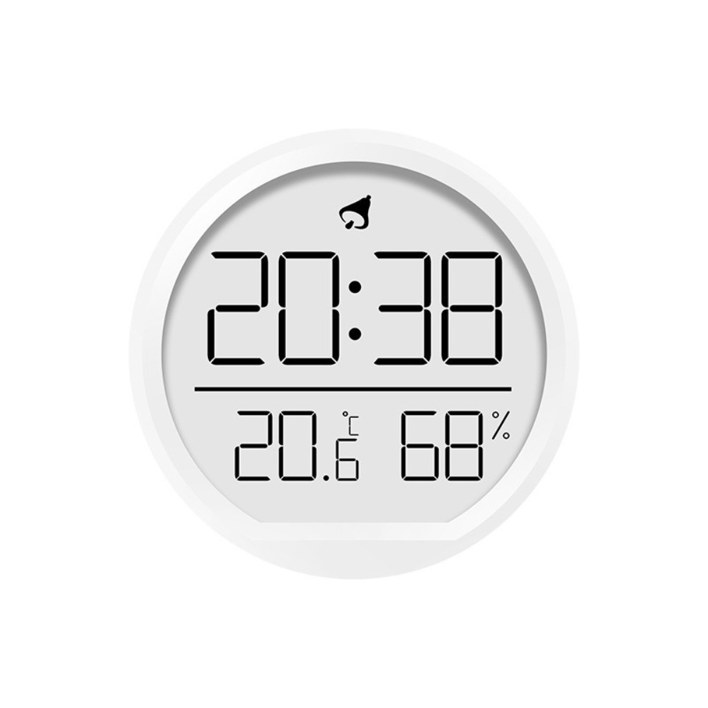 Kitchen Timer Digital - 新しい磁気デジタル時計 LED ブラックホワイトキッチンアラームタイマー温度表示多機能家庭用湿度計家庭用
