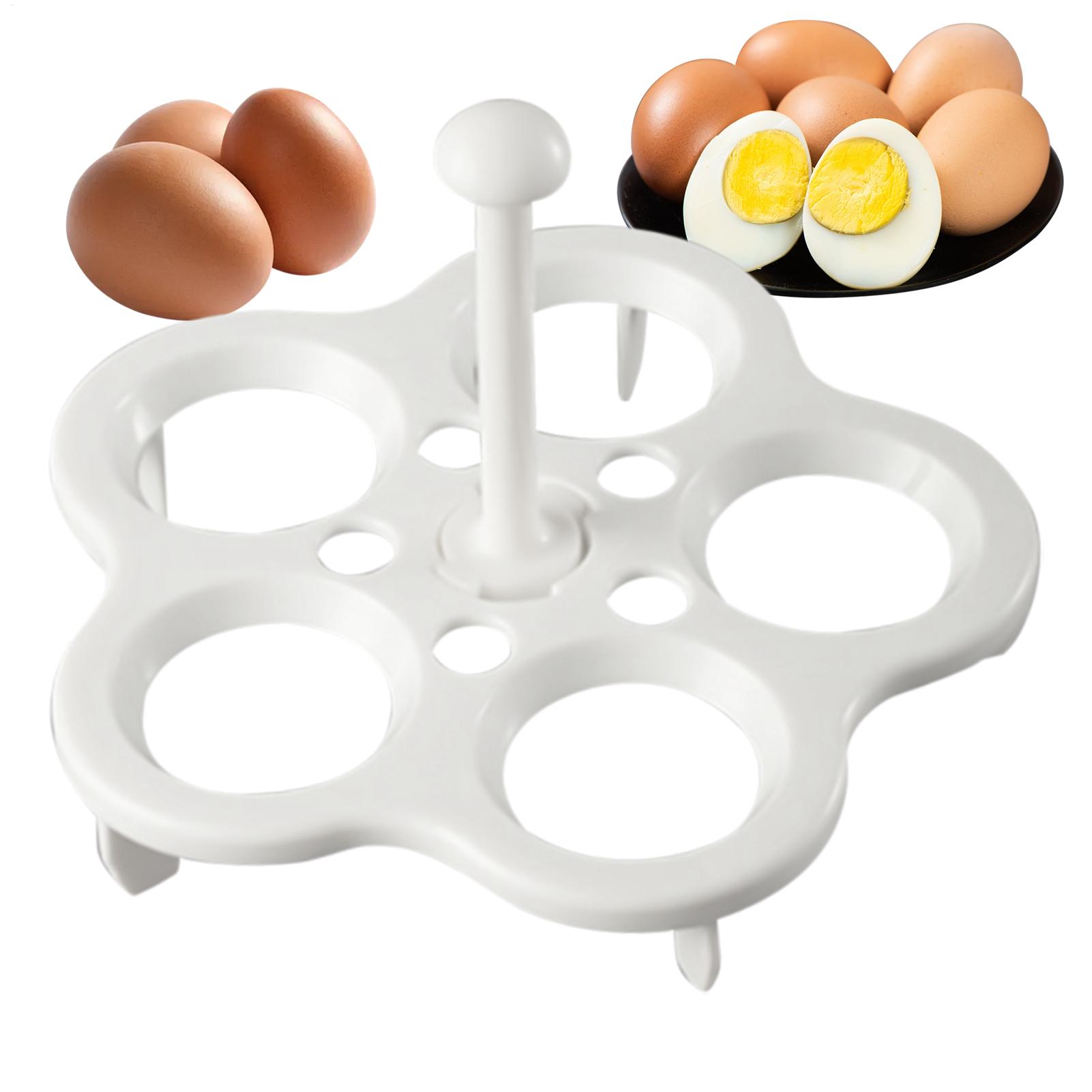 Kitchen Gadgets Dropshipping - エッグボイラーホルダー 4/5個用 卵蒸し器ラック 卵多目的蒸し器ラック キッチンアクセサリーホルダー 調理器具鍋ガジェットツール
