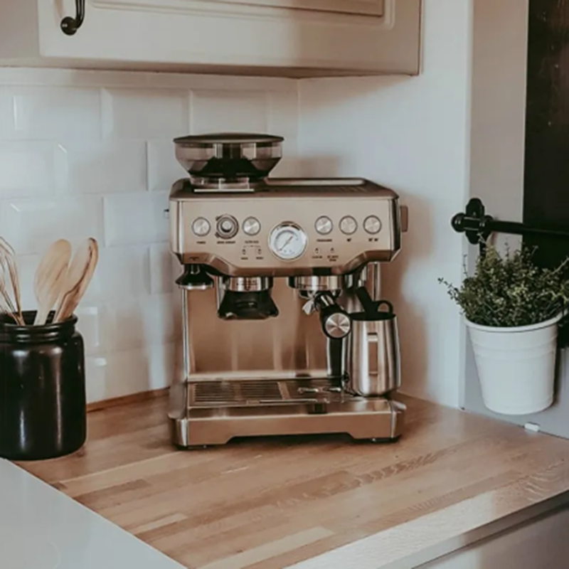 Breville Espresso Bes870 - 新しい Breville Bes870 エスプレッソコーヒーマシン半自動家庭用および商業コーヒーメーカー豆挽き機能付き 220-240V