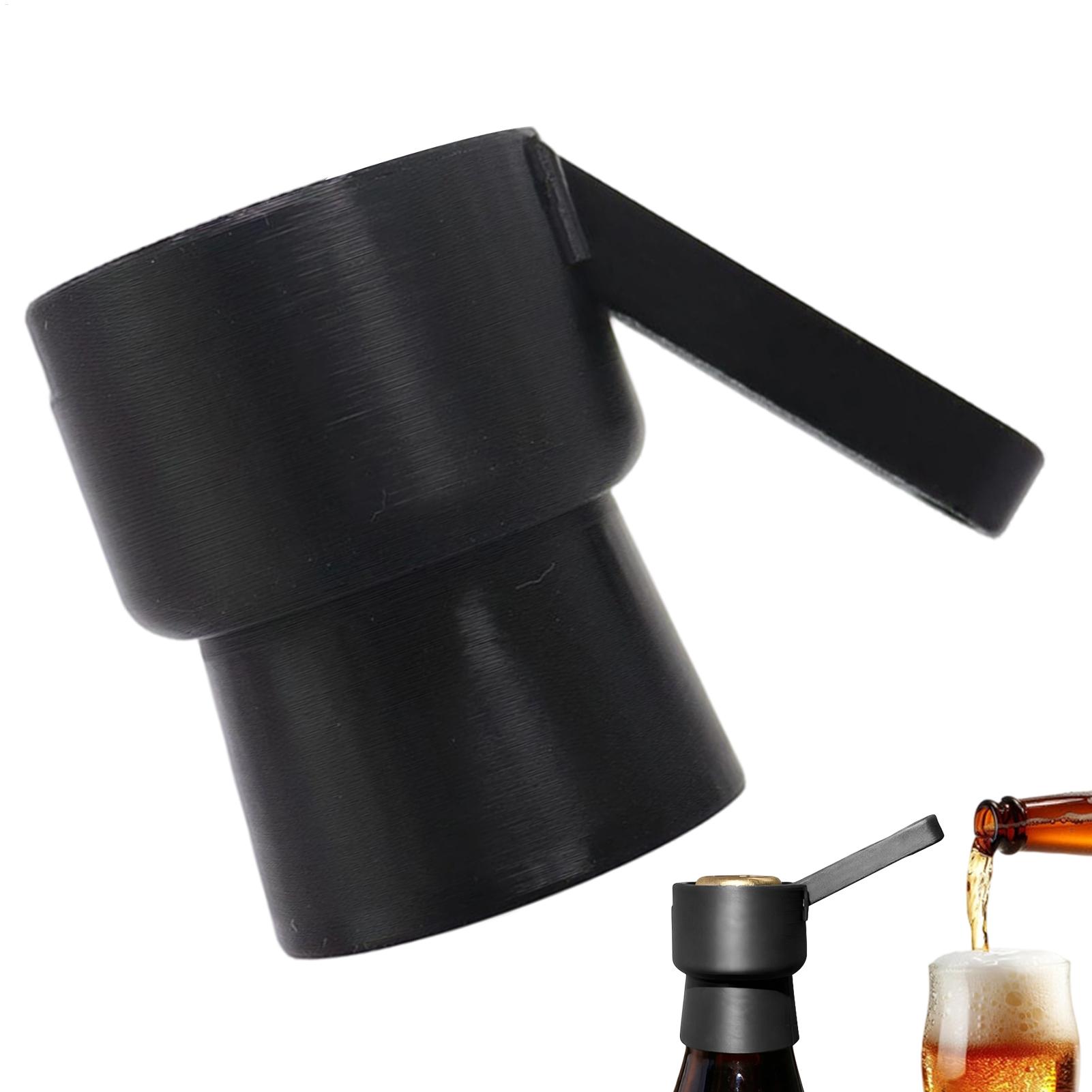 面白いボトルオープナー プッシュダウン式ビールキャップランチ - Kitchen Gadgets Home Party のレビューと価格