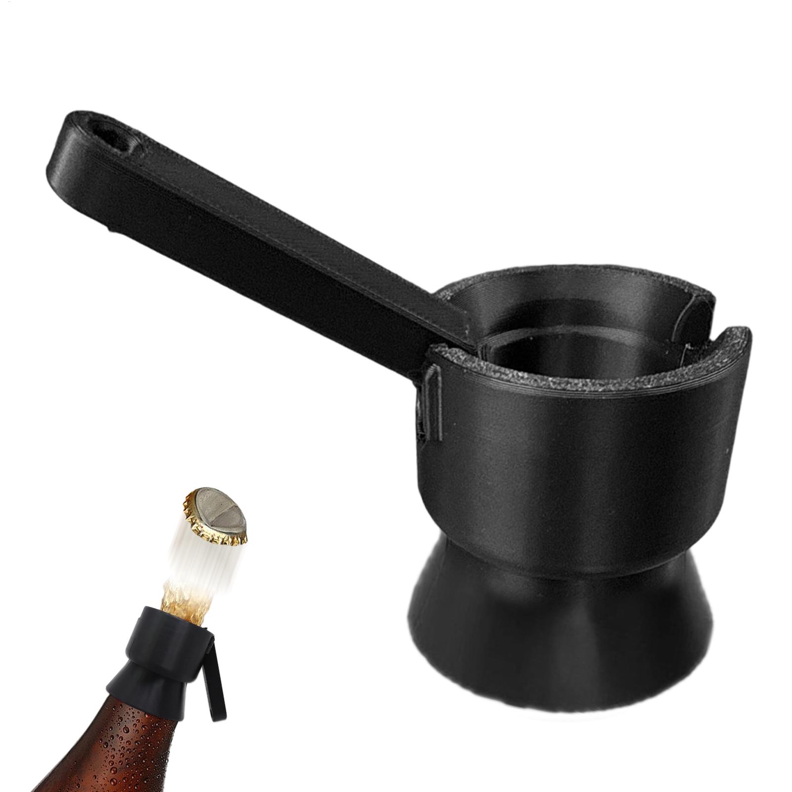 面白いボトルオープナー プッシュダウン式ビールキャップランチ - Kitchen Gadgets Home Party のレビューと価格