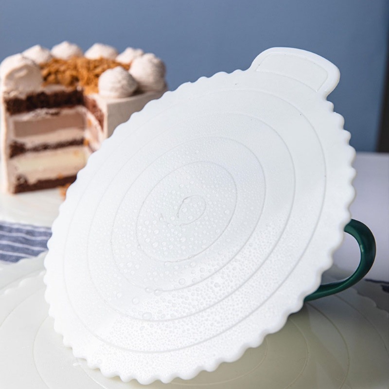 再利用可能なプラスチック製丸型ケーキトレイ、厚底、家庭用ベー - Kitchen Gadgets Home Party のレビューと価格