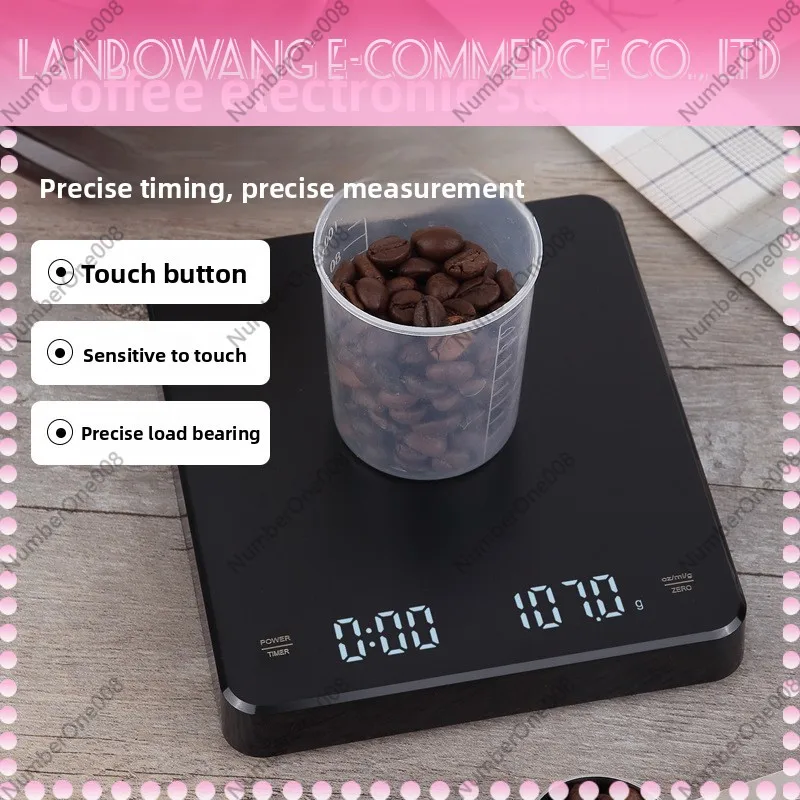 充電式コーヒースケール 3kg/0.1g、タイマー付きデジタ - Kitchen Timer Digital のレビューと価格