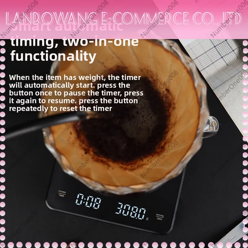 充電式コーヒースケール 3kg/0.1g、タイマー付きデジタ - Kitchen Timer Digital のレビューと価格
