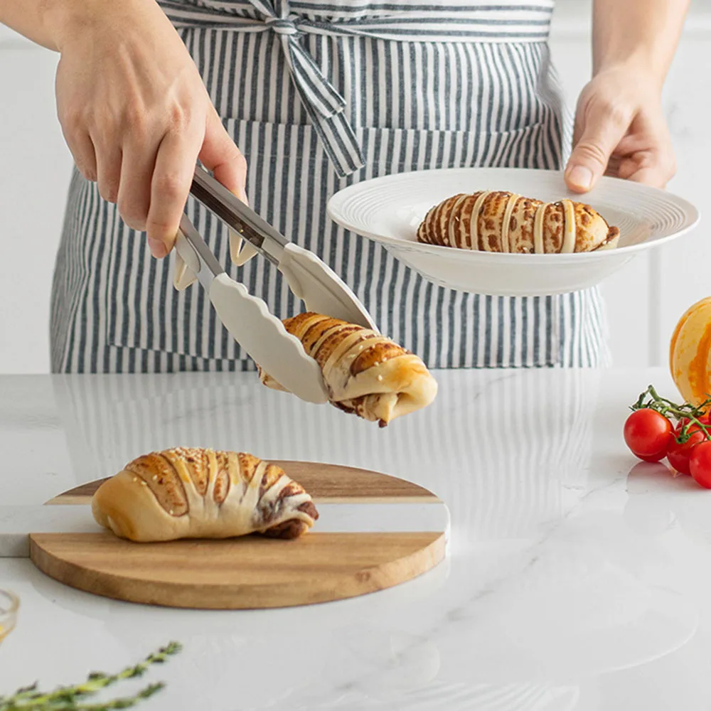 シリコン滑り止めクッキングクリップ,10インチステンレス鋼フ - Kitchen Gadgets Under $10 のレビューと価格