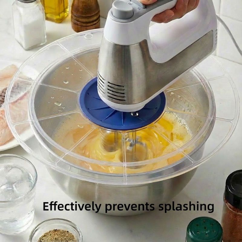 飛沫防止ミキシングボウル スプラッシュカバー キッチン調理器 - Kitchen Gadgets Xmas のレビューと価格