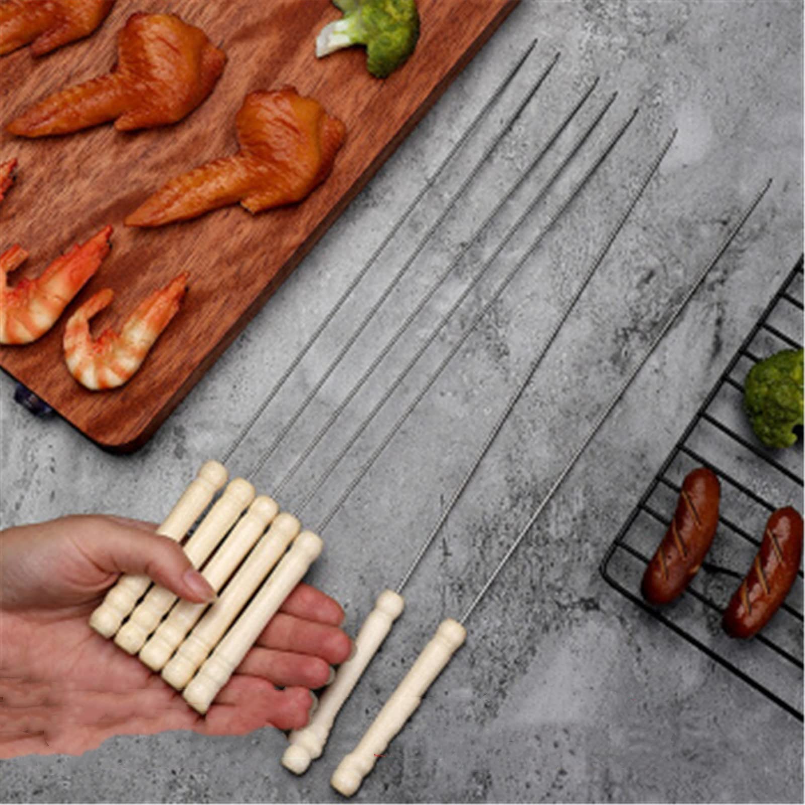 10/15/20本セット ステンレス製屋外バーベキュースキュ - Kitchen Gadgets Under $10 のレビューと価格