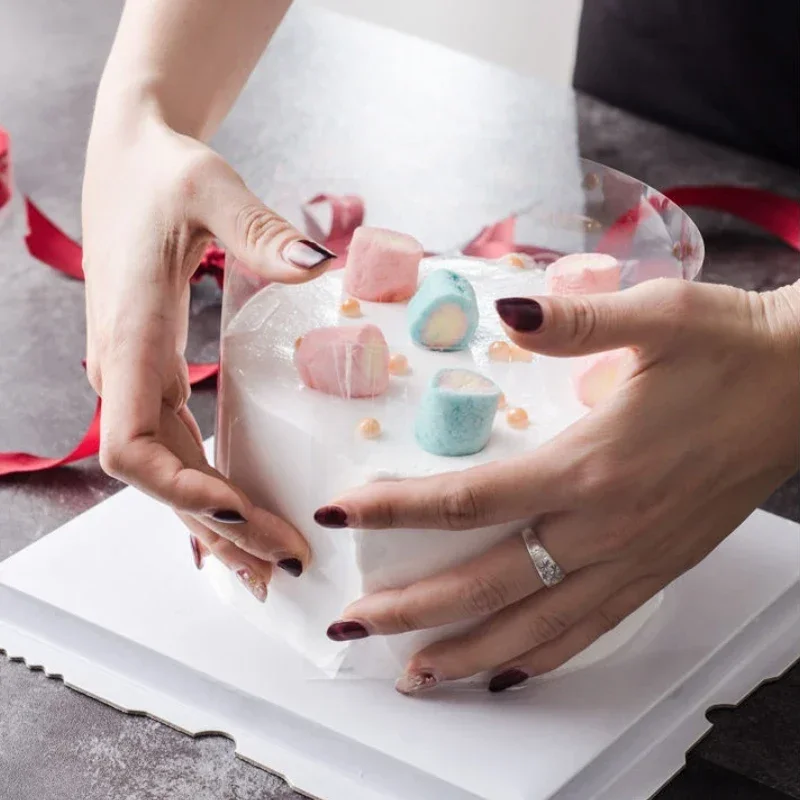 1 ロールケーキサラウンドフィルム DIY 耐熱皿アセテート - Kitchen Gadgets Under $10 のレビューと価格