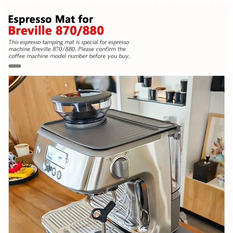 滑り止めシリコンコーヒーマット,ブレビル用,キッチンアクセサ - Breville Espresso Bes870 のレビューと価格