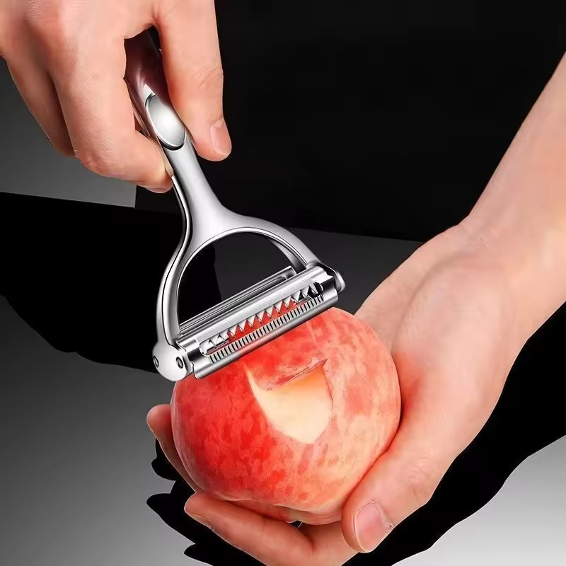 2in1 ステンレス鋼野菜の皮むき器ジャガイモの皮むき器多機 - Kitchen Gadgets Dropshipping のレビューと価格