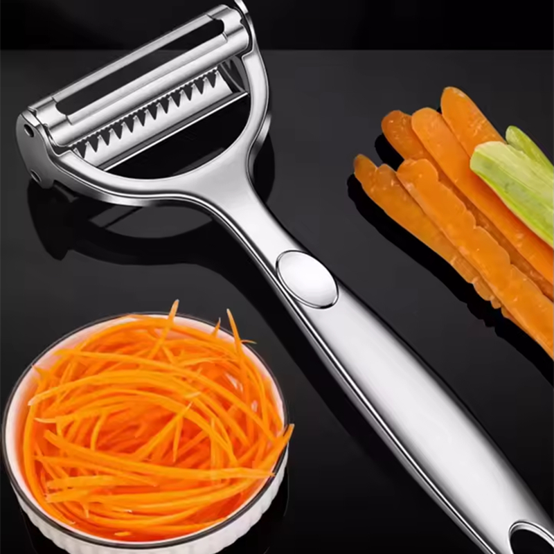 2in1 ステンレス鋼野菜の皮むき器ジャガイモの皮むき器多機 - Kitchen Gadgets Dropshipping のレビューと価格