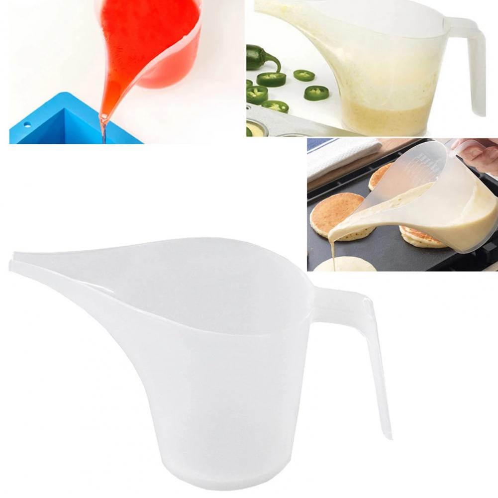 1000ML計量カップ 食品グレード 落下防止チップ付き口  - Kitchen Gadgets Dropshipping のレビューと価格