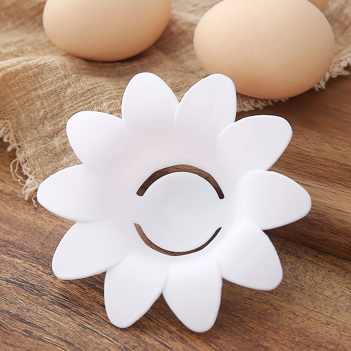 1/5/10 個かわいい花柄卵黄と卵白分離器キッチン小型ツー - Kitchen Gadgets Under $10 のレビューと価格