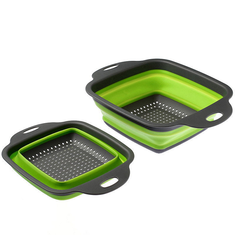 LMETJMA 正方形折りたたみザルシリコーンキッチン折りた - Kitchen Gadgets Dropshipping のレビューと価格