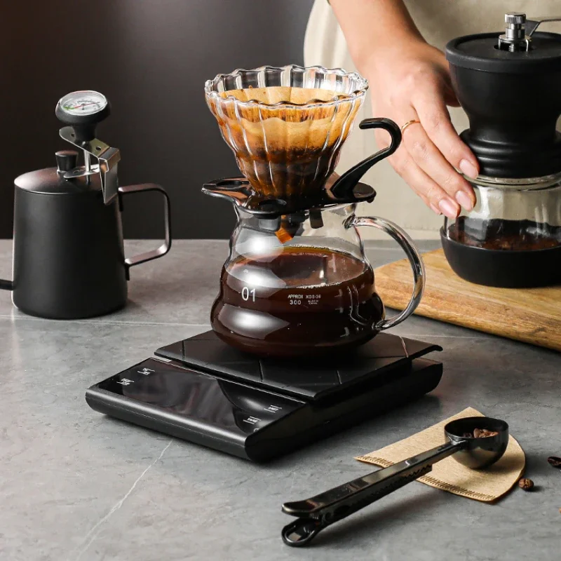 USB充電式キッチンコーヒー計量スケール、タイマー付きLED - Kitchen Timer Digital のレビューと価格