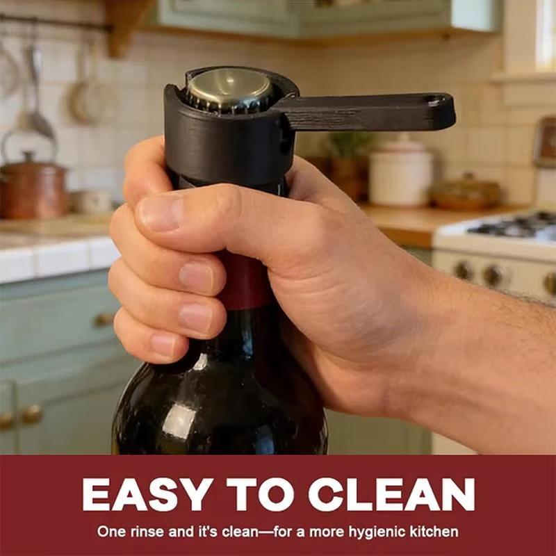 【CC】面白いボトルオープナー プッシュダウン式ビールキャッ - Kitchen Gadgets Home Party のレビューと価格