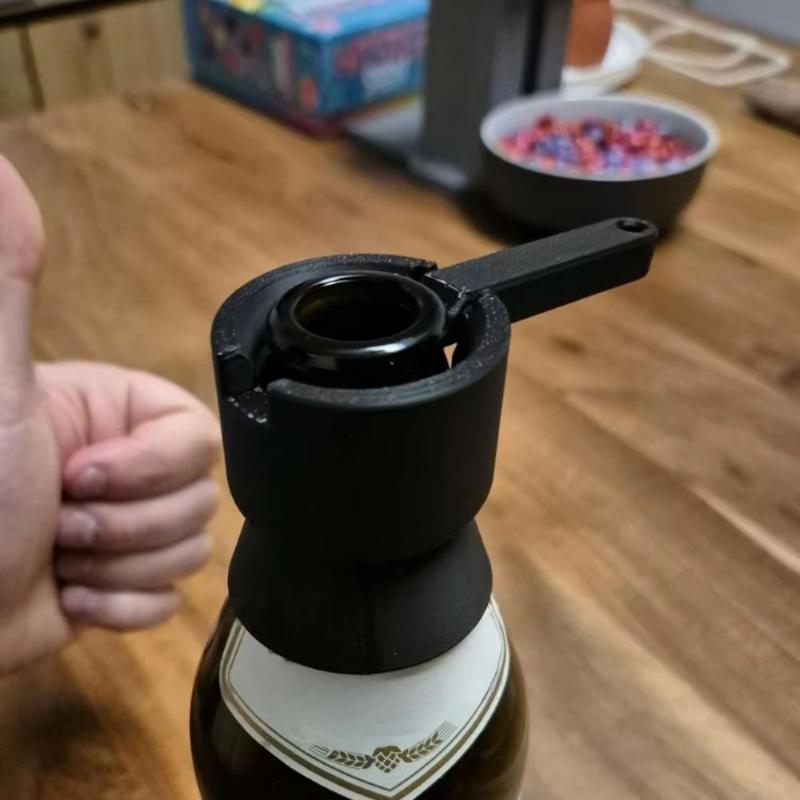 【CC】面白いボトルオープナー プッシュダウン式ビールキャッ - Kitchen Gadgets Home Party のレビューと価格