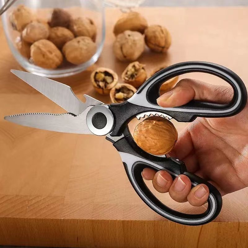 キッチンはさみステンレス鋼多機能ノンスリップシャープ鶏の骨は - Kitchen Gadgets Cool のレビューと価格