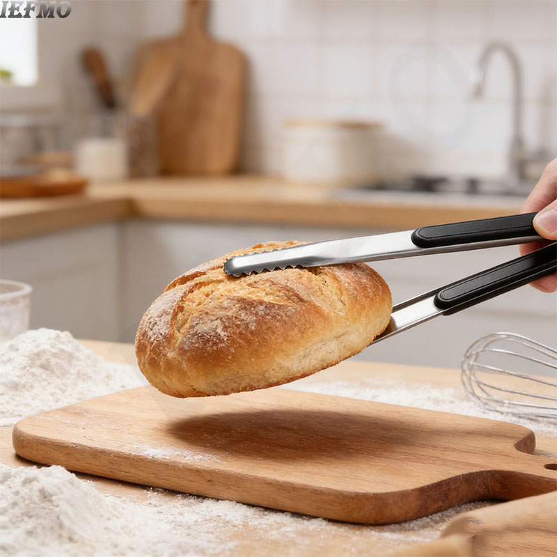 10 インチステンレス鋼バーベキューフードトングステーキトン - Kitchen Gadgets Under $10 のレビューと価格