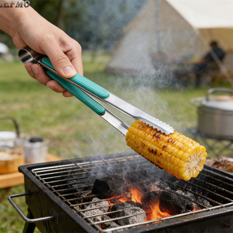 10 インチステンレス鋼バーベキューフードトングステーキトン - Kitchen Gadgets Under $10 のレビューと価格