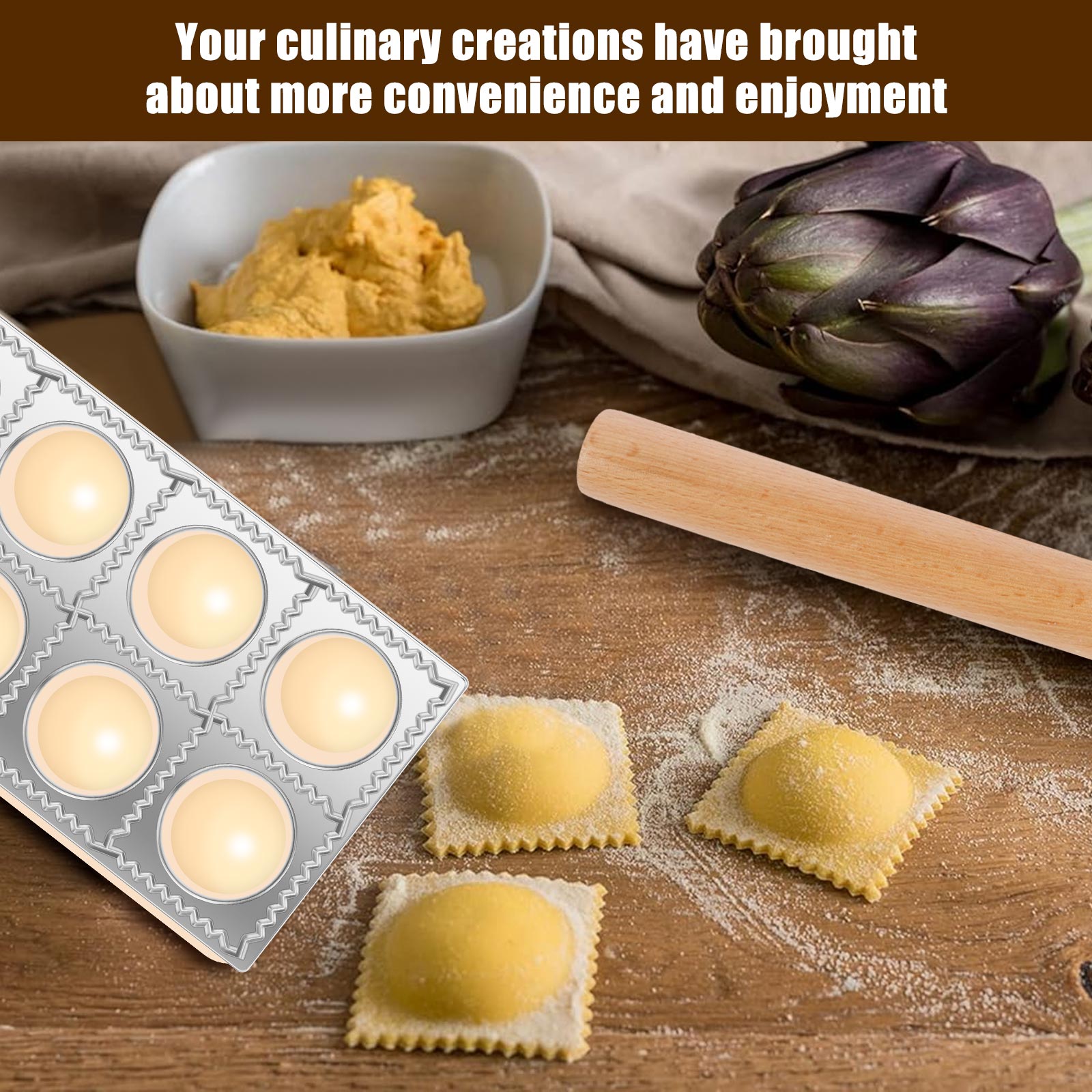 4/5/7個入りラビオリメーカー型セット 10/12穴 ラビ - Kitchen Gadgets Under $10 のレビューと価格