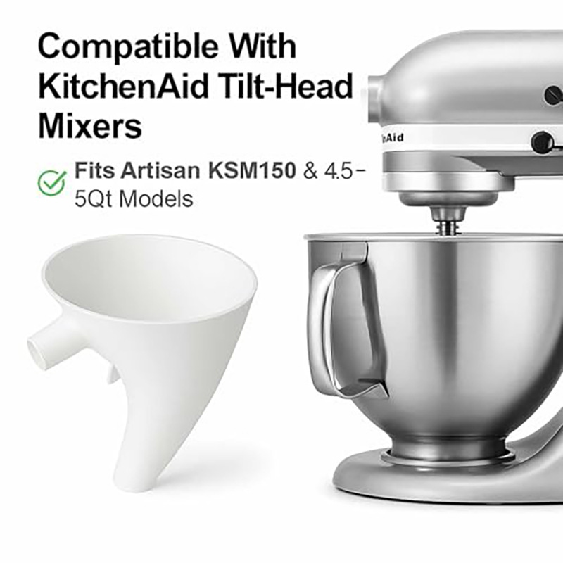 1 個のランダムカラー小麦粉漏斗は、4.5-5Qt キッチン - Kitchenaid Mixer Artisan 5Qt のレビューと価格