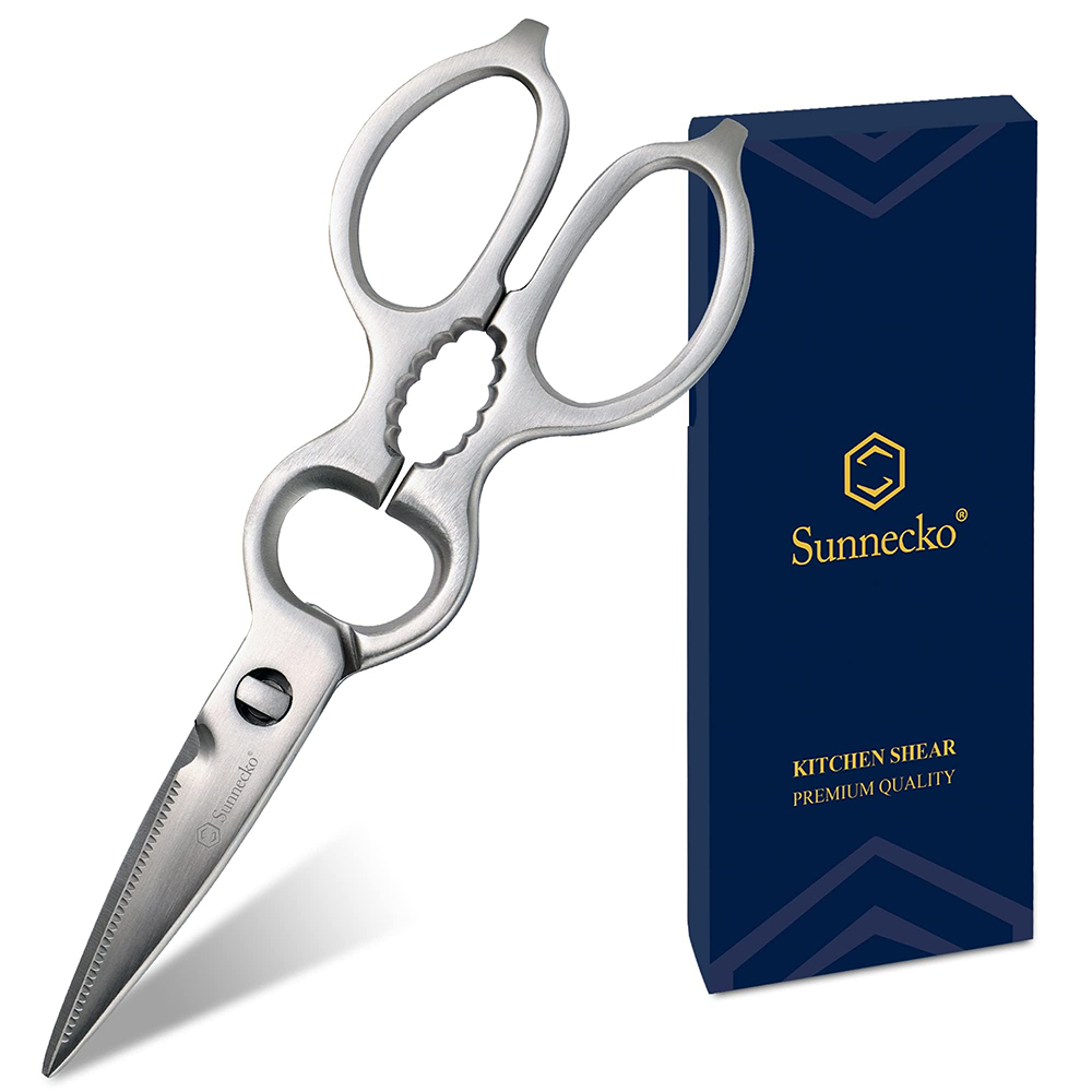 Sunnecko-ステンレス鋼のキッチンはさみ,超鋭利なステ - Kitchen Gadgets Cool のレビューと価格