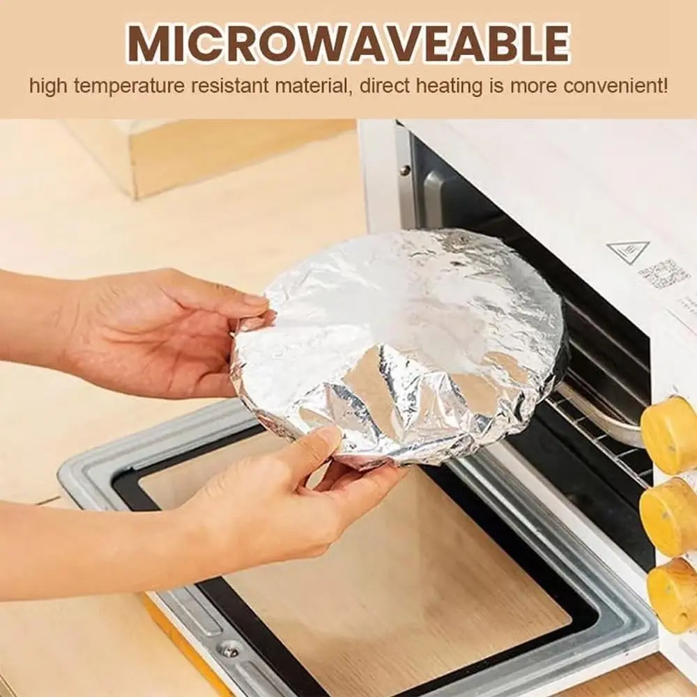 10-60 個再利用可能なアルミ箔ボウルカバー食品グレードの - Kitchen Gadgets Under $10 のレビューと価格