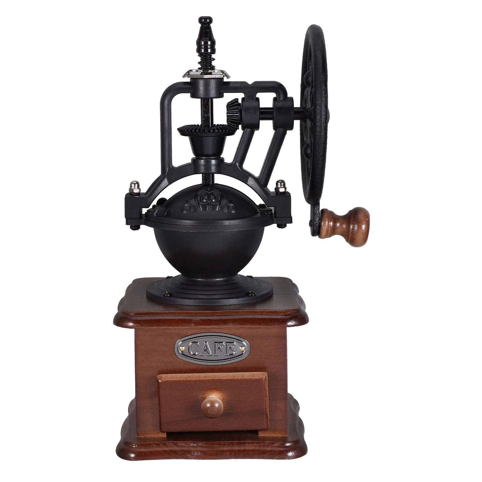 レトロ木製手動コーヒーマシン キッチンガジェット 手動グライ - Kitchen Gadgets Vintage のレビューと価格