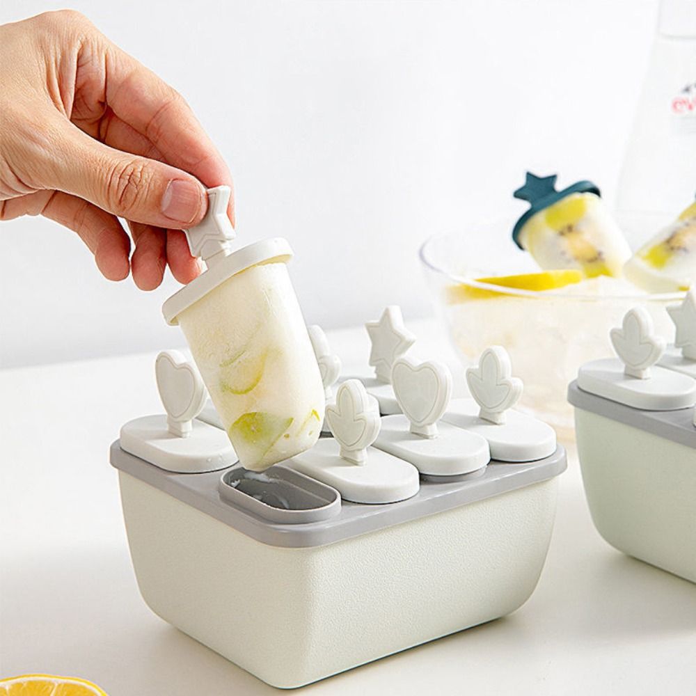 蓋スティック付きの再利用可能なアイスクリームメーカー、DIY - Kitchen Gadgets Home Party のレビューと価格