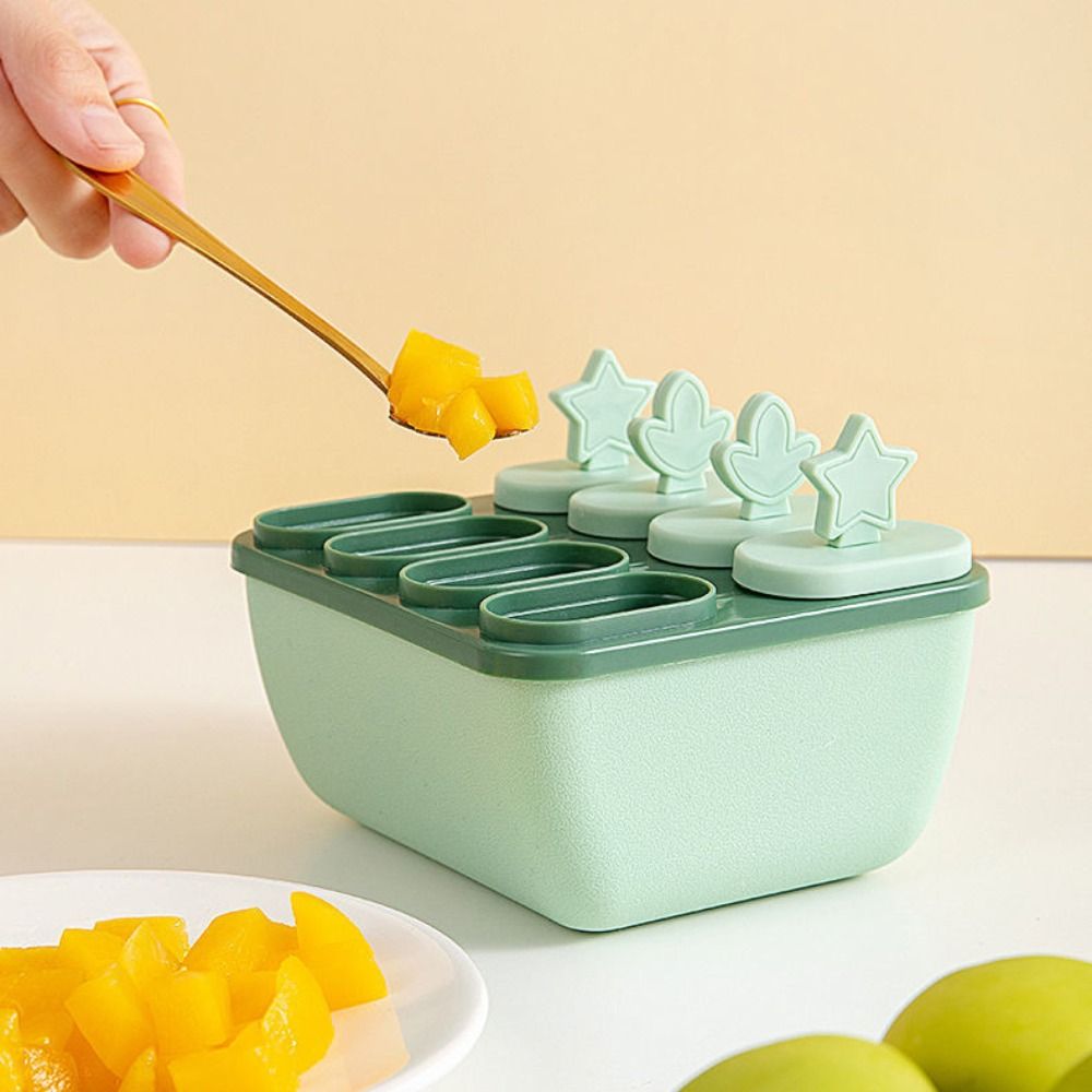 蓋スティック付きの再利用可能なアイスクリームメーカー、DIY - Kitchen Gadgets Home Party のレビューと価格