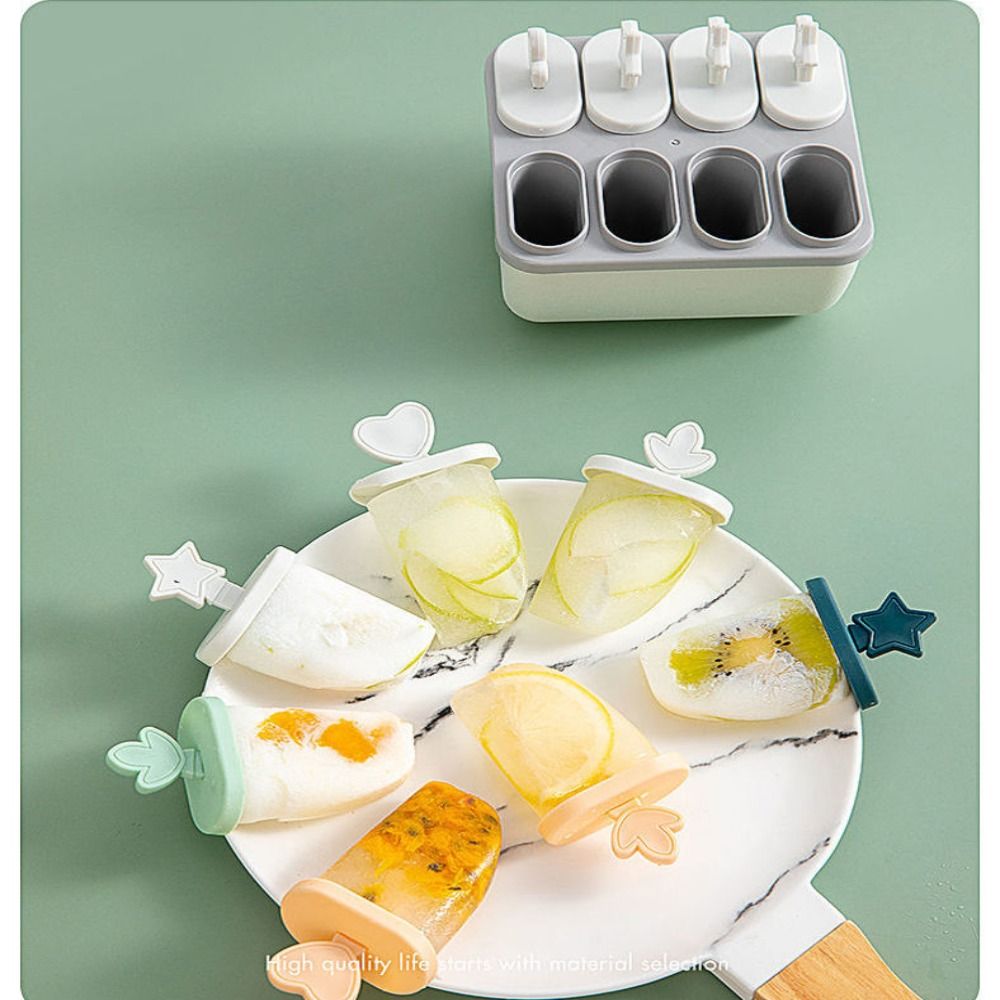 蓋スティック付きの再利用可能なアイスクリームメーカー、DIY - Kitchen Gadgets Home Party のレビューと価格