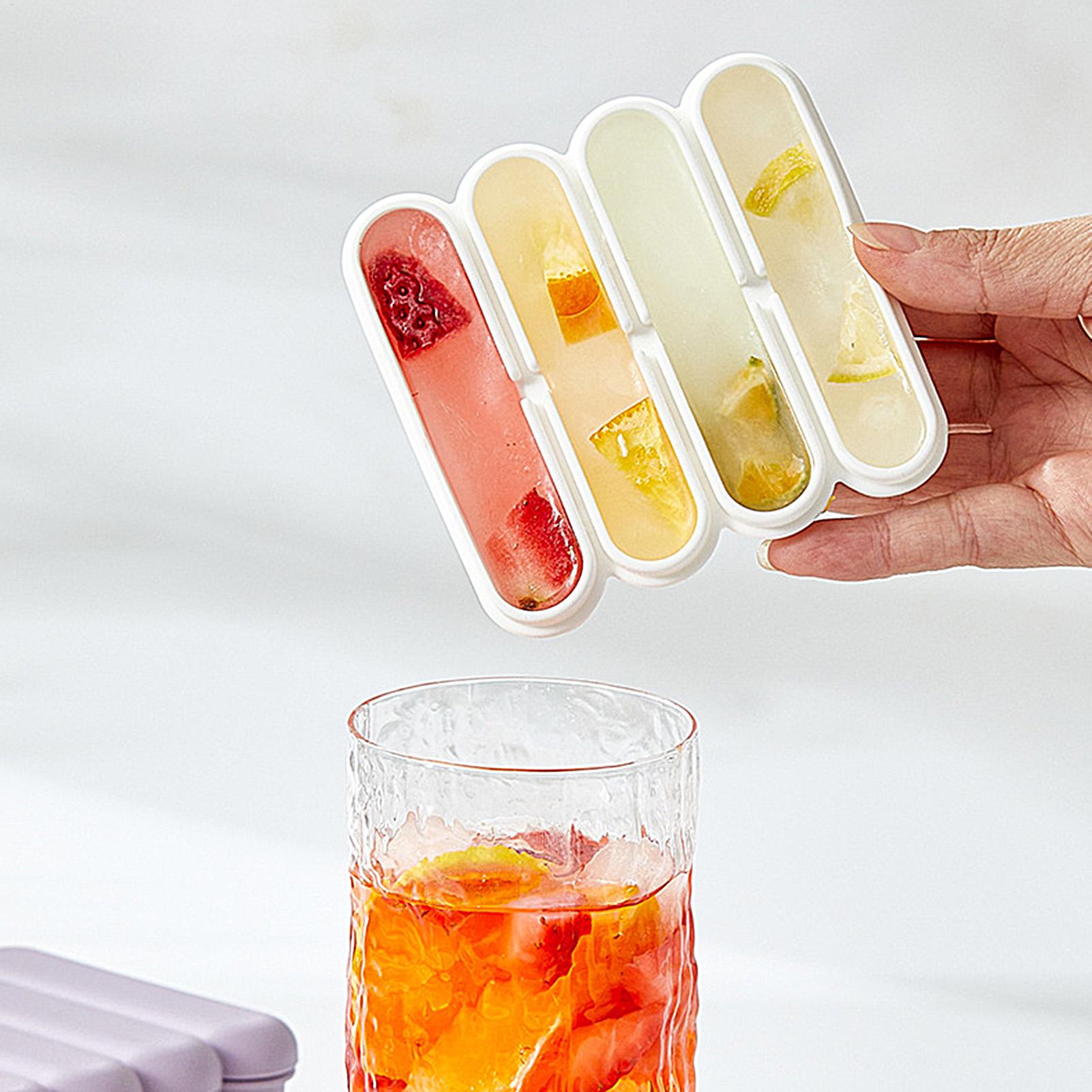 長方形の氷型キッチンガジェットシリコン製アイススティックメー - Kitchen Gadgets Home Party のレビューと価格