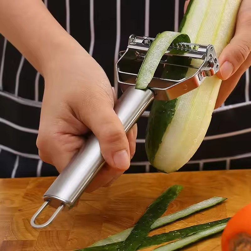 1個入り 高品質ステンレス製 ポテト・キュウリ・ニンジン用お - Kitchen Gadgets Dropshipping のレビューと価格