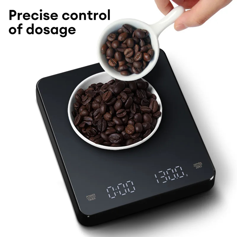 デジタルコーヒースケール タイマー付き LEDスクリーン エ - Kitchen Timer Digital のレビューと価格