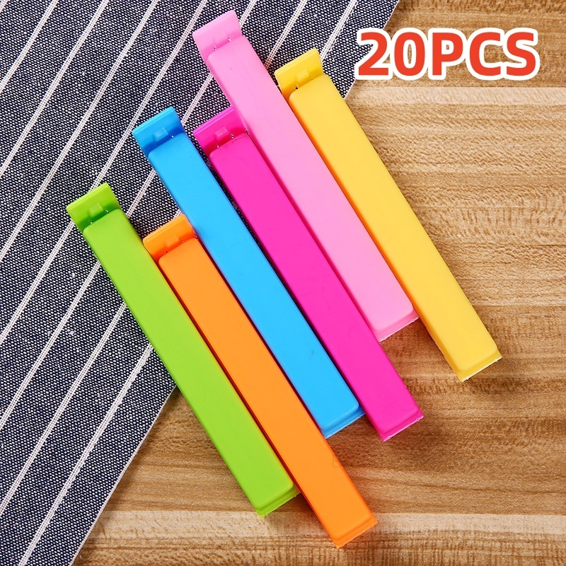 10/20個入り キッチン収納 食品保存袋用シールクリップ  - Kitchen Gadgets Under $10 のレビューと価格