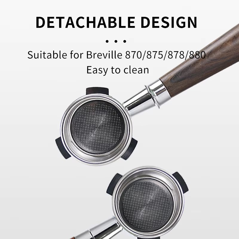 54mm コーヒーボトムレスポルタフィルター ネイキッドフィ - Breville Espresso Bes870 のレビューと価格