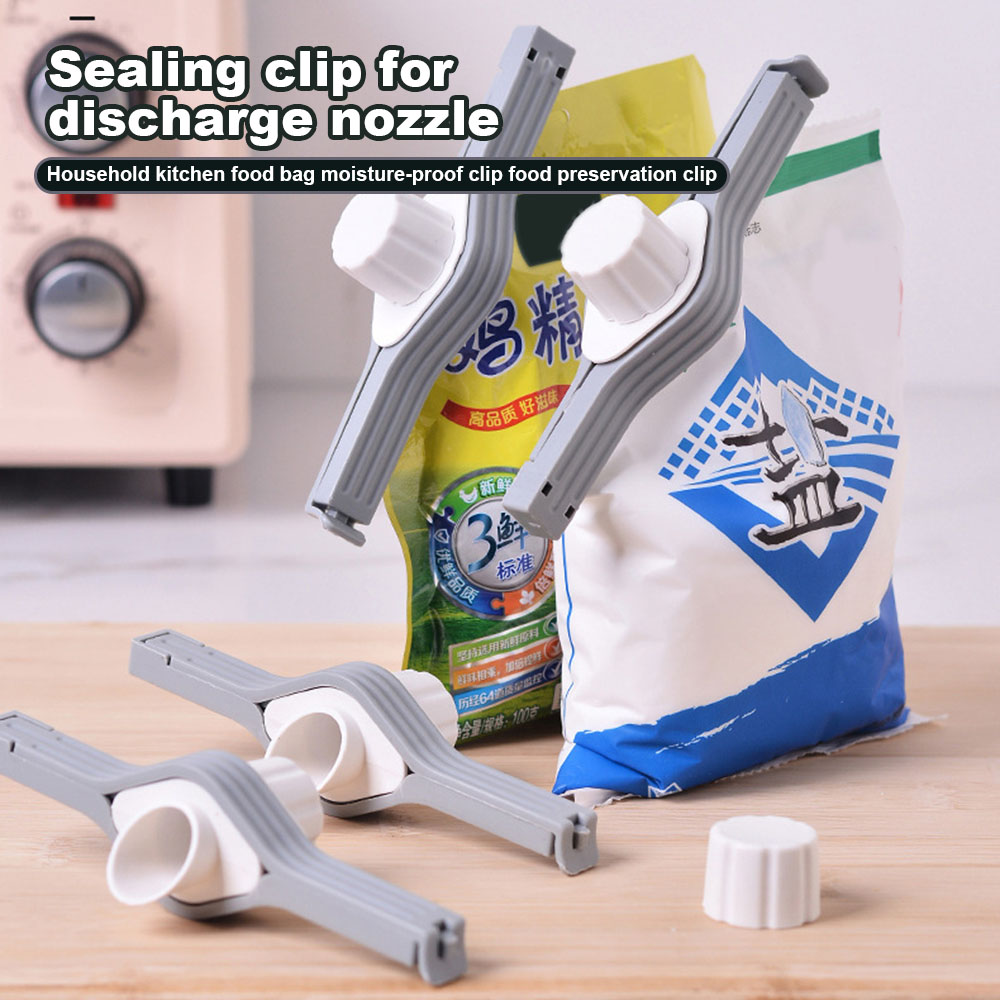 食品袋シールクリップ注ぎ口ポータブル軽量シールクリップキッチ - Kitchen Gadgets Cool のレビューと価格