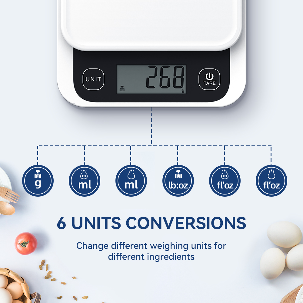 5kg/0.1g/1g スマートキッチンスケール栄養スケール - Kitchen Gadgets Cool のレビューと価格